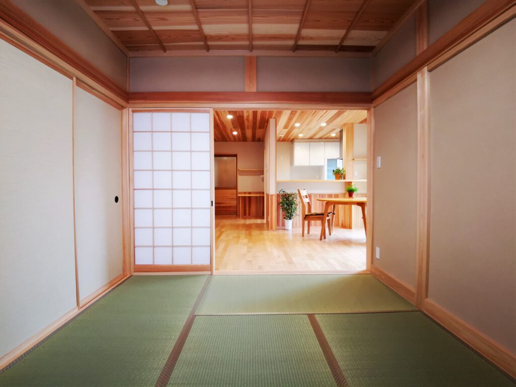 真壁和室のあるくつろぎ住宅 館林林業株式会社 真壁和室のあるくつろぎ住宅 館林林業株式会社