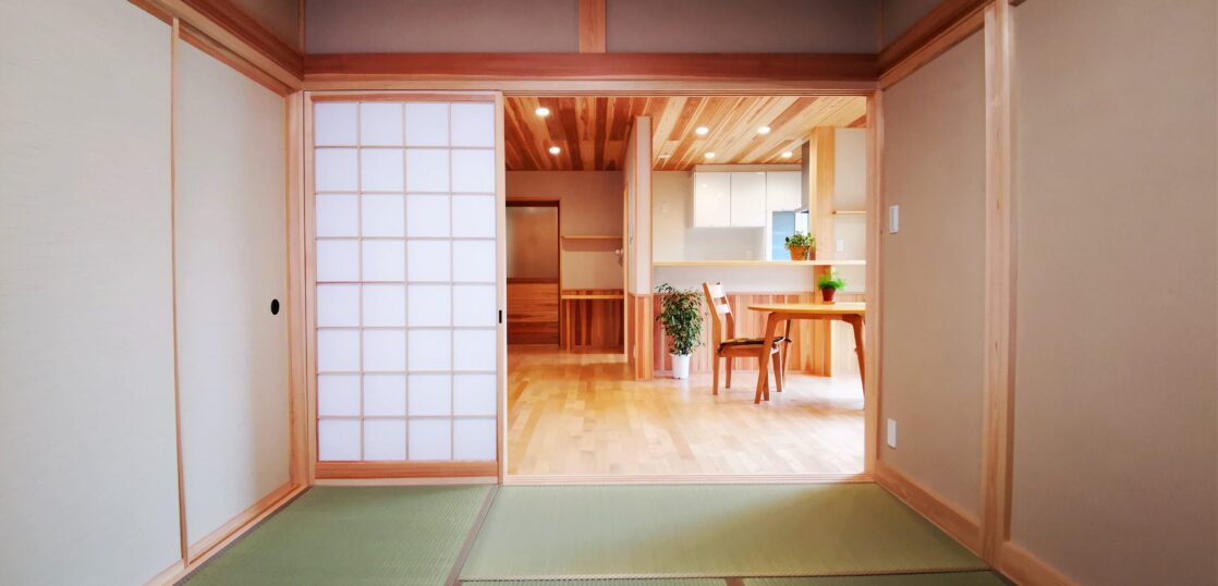 真壁和室のあるくつろぎ住宅 館林林業株式会社 真壁和室のあるくつろぎ住宅 館林林業株式会社
