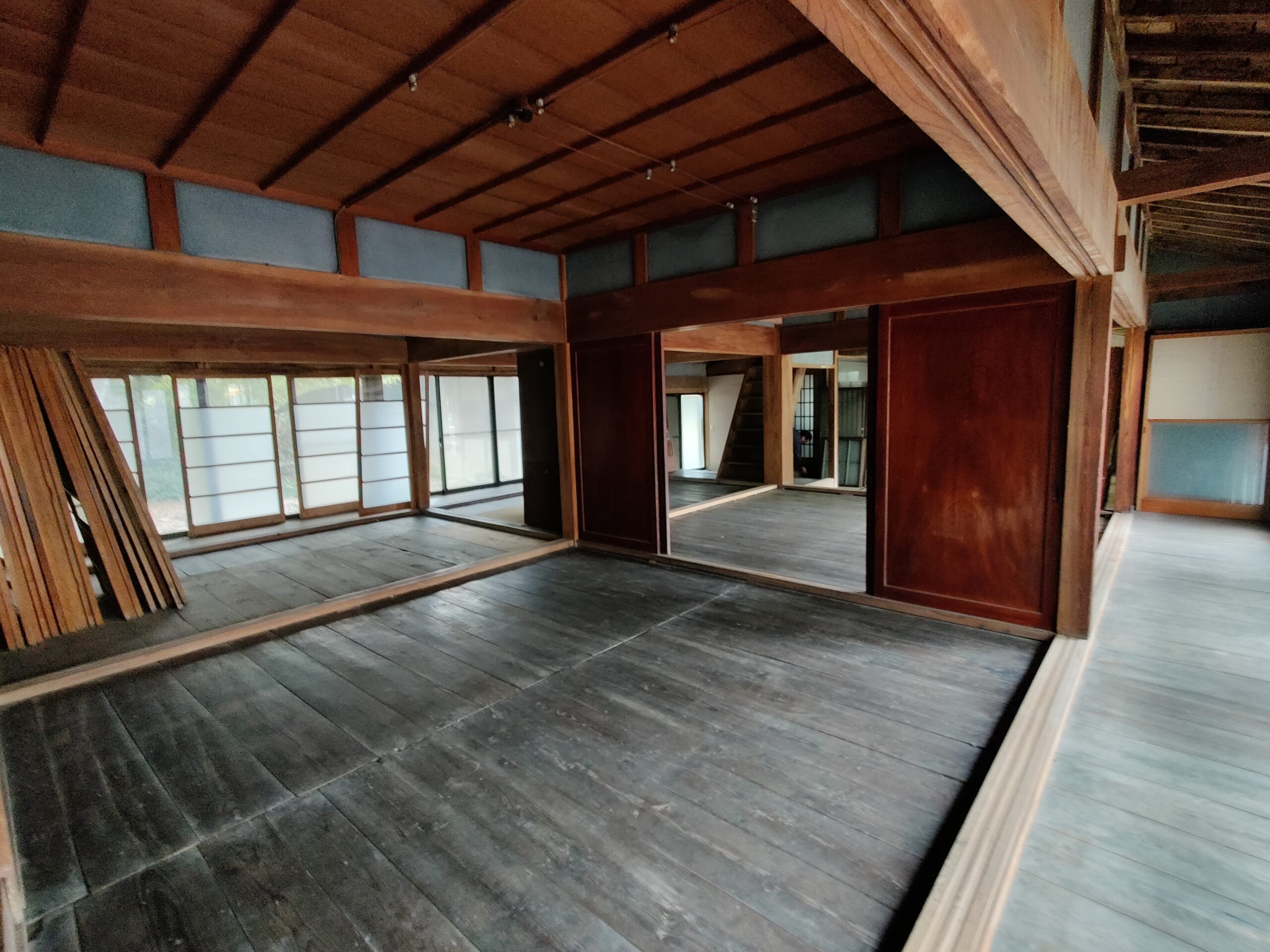 解体する家の建具など 解体する家の建具など
